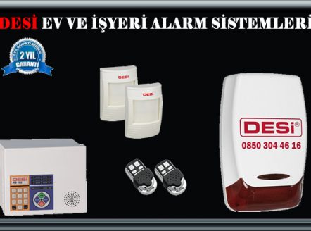 Bağcılar DESİ Alarm ile Güvenli Ev ve Ofisler neler