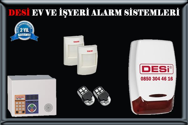 Bağcılar DESİ Alarm ile Güvenli Ev ve Ofisler neler