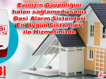 Sultangazi DESİ Alarm İle Güvenli Ofisler sağlar