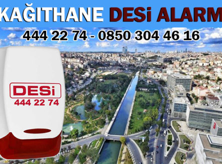 Kağıthane DESİ Alarm Güvenlik Sistemleri hizmet