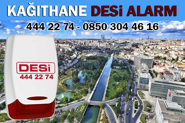 Kağıthane DESİ Alarm Güvenlik Sistemleri hizmet